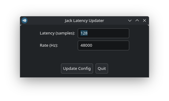 Jack Latency Updater